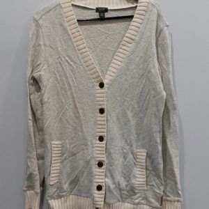 Roots Canada Cabin Sweater Cardigan Large